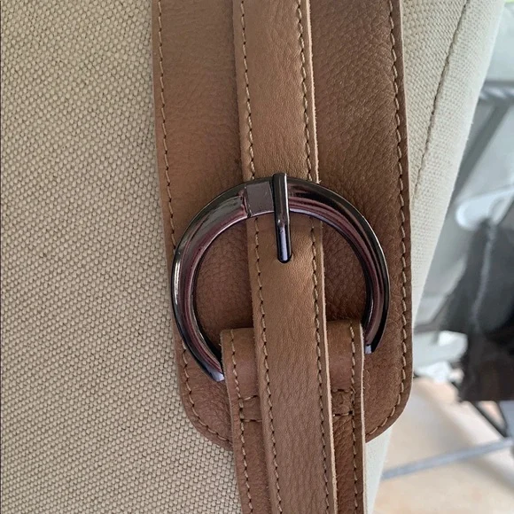 Free People Tan Studded Leather Shoulder Bag - Picture 5 of 17